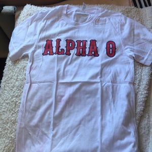 alpha omicron pi t shirt
